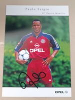 Paulo Sergio - Handsignierte Bayern München Karte