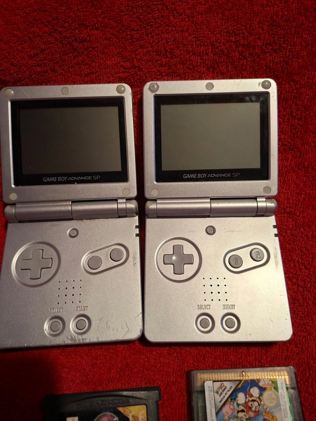 Nintendo Konsolen: Nitendo Game Boy Advance SP 2 Stück – Defekt aus Wittenbach von Nostalgie1965