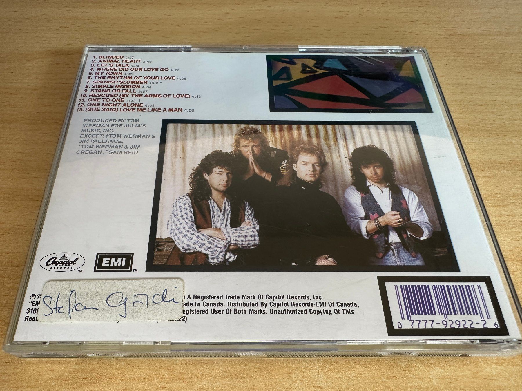 CDs: Glass Tiger – Simple Mission – D'occasion à Rikon im Tösstal par Alpenmutz 1