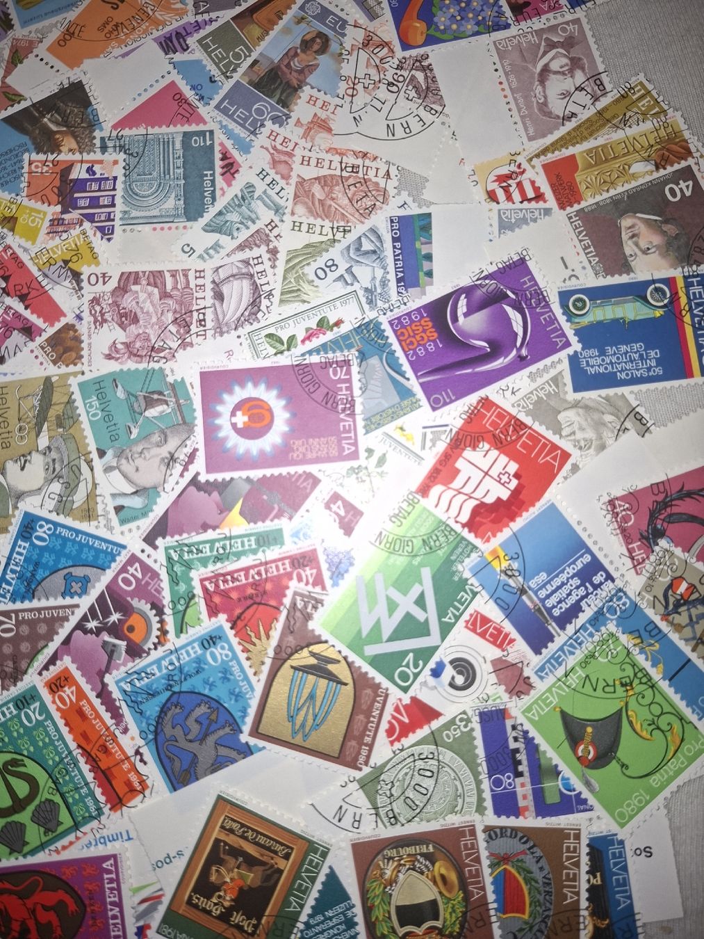 Alle Briefmarken: Werbemarken mit ET Eckstempel – Gebraucht aus Balgach von SIMEON27 2