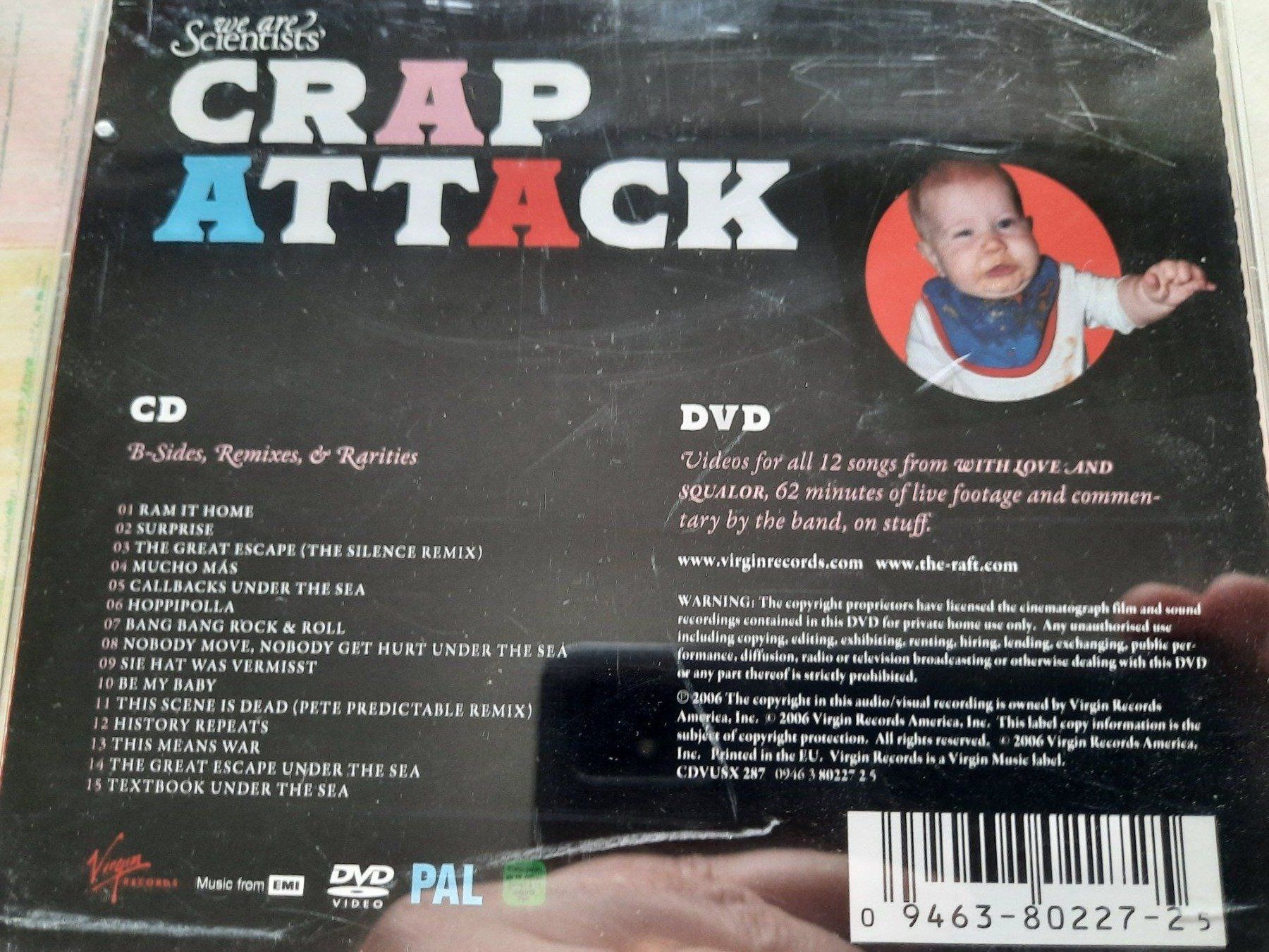 CDs: CD We are Scientist - Crap Attack – D'occasion à Pully par bro_n52j 2