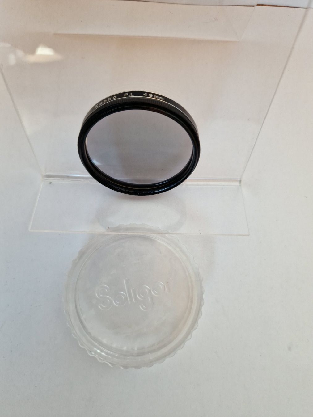 Kenko Filtri: Kenko P.L 49mm Objektiv Filter – Usato da Vevey venduto da dreetje9