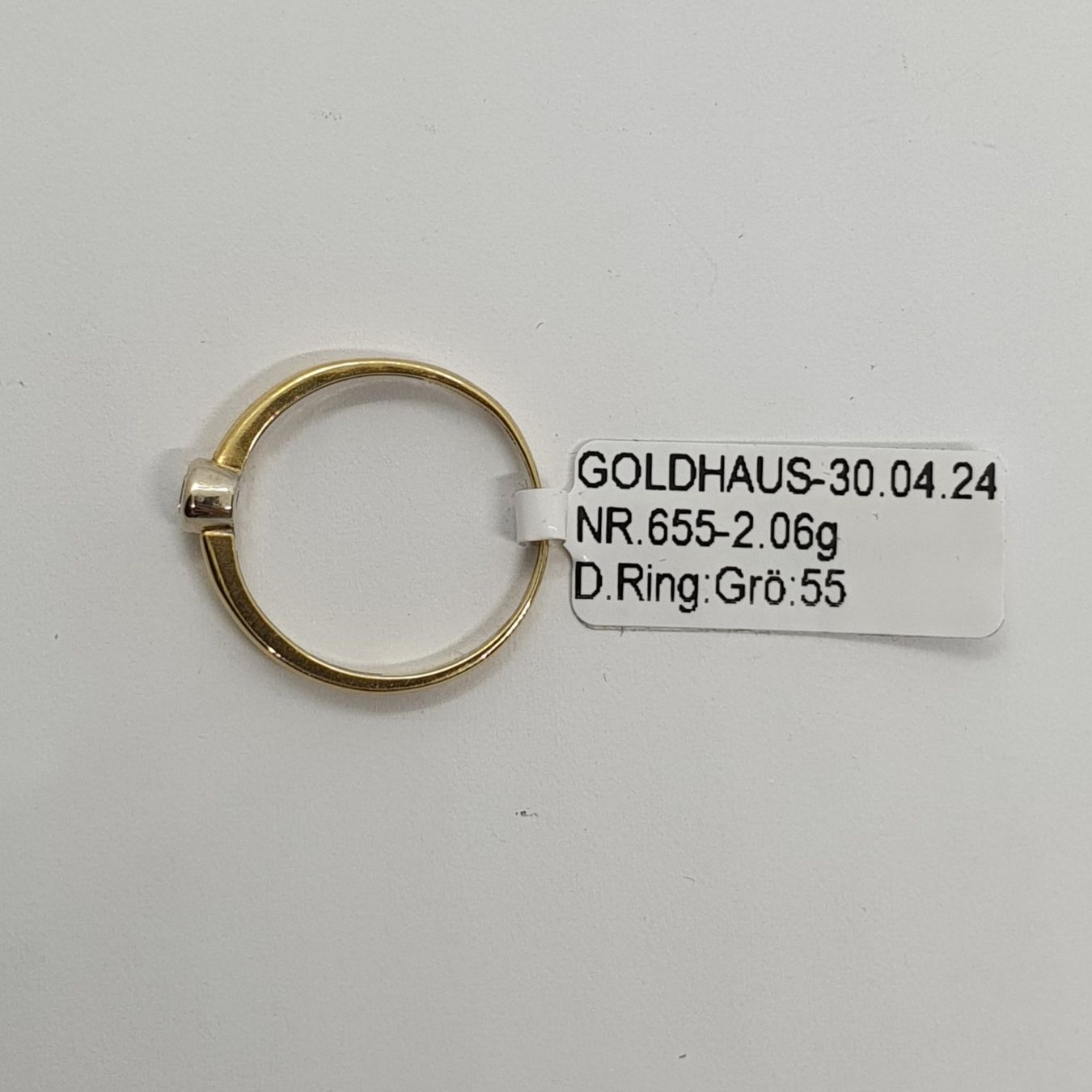 Anelli: Echt 18K Gold - Diamant Ring – Usato da Luzern venduto da Luzern-Goldhaus 1