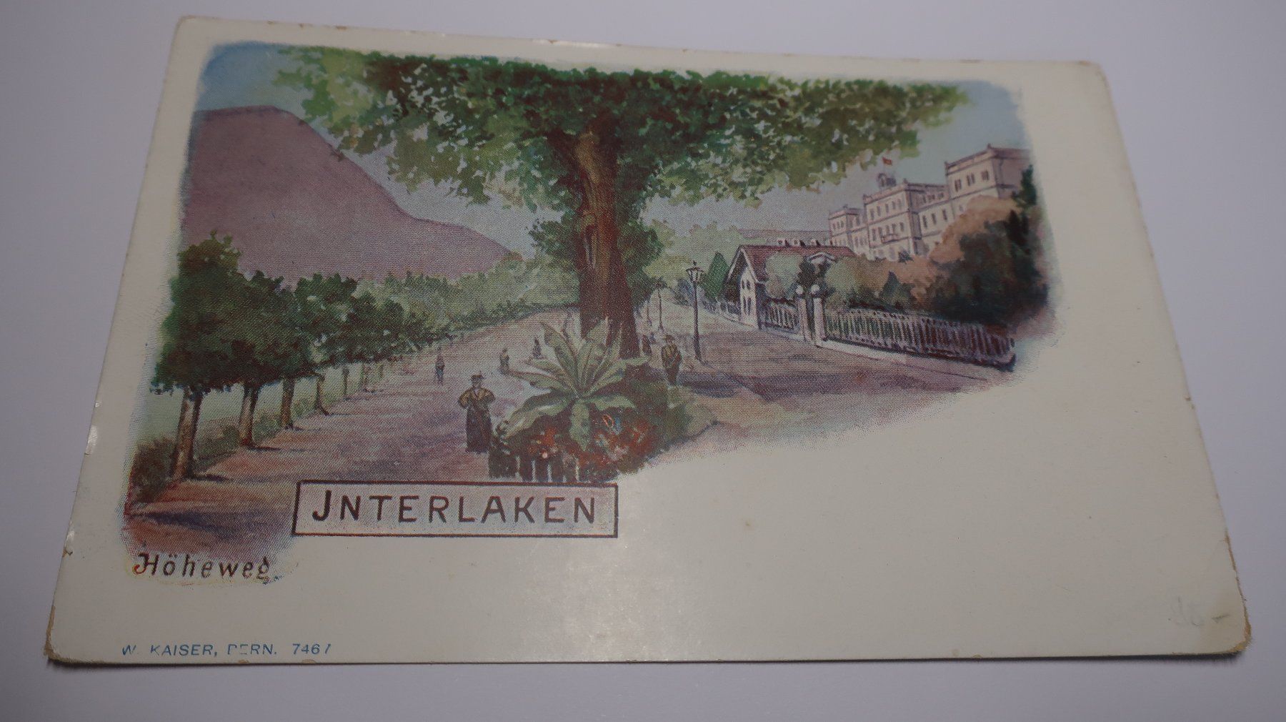 Cartoline postali: Interlaken Höheweg – Usato da Cormoret venduto da Pascalll2001 1