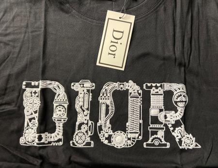 DIOR ...Tshirt SCHWARZ ...XXL Baumwolle Originalverpackt...