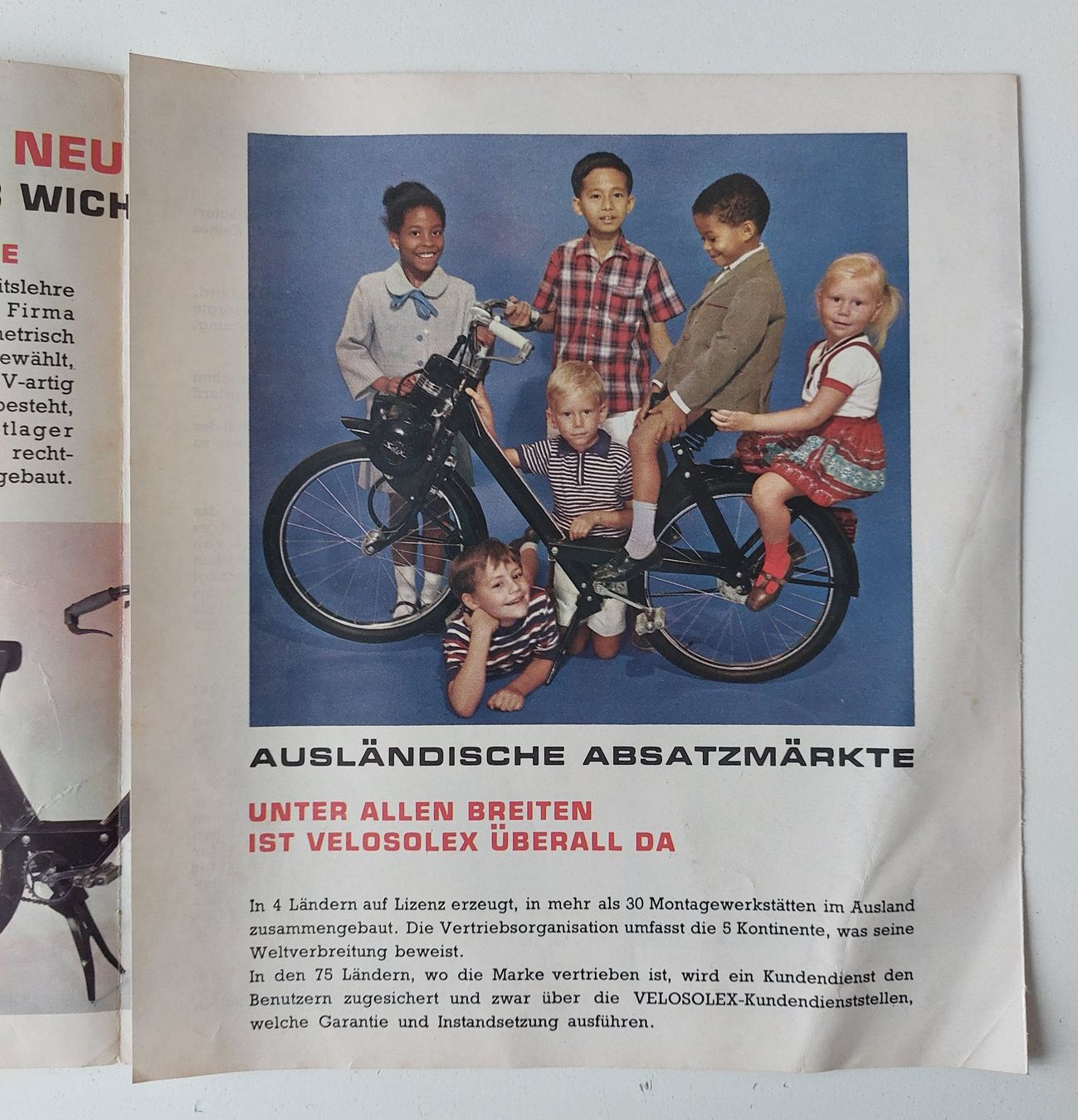 Solex Mofas: Prospekt Solex S 3300 Velosolex – Gebraucht aus Schenkon von  1