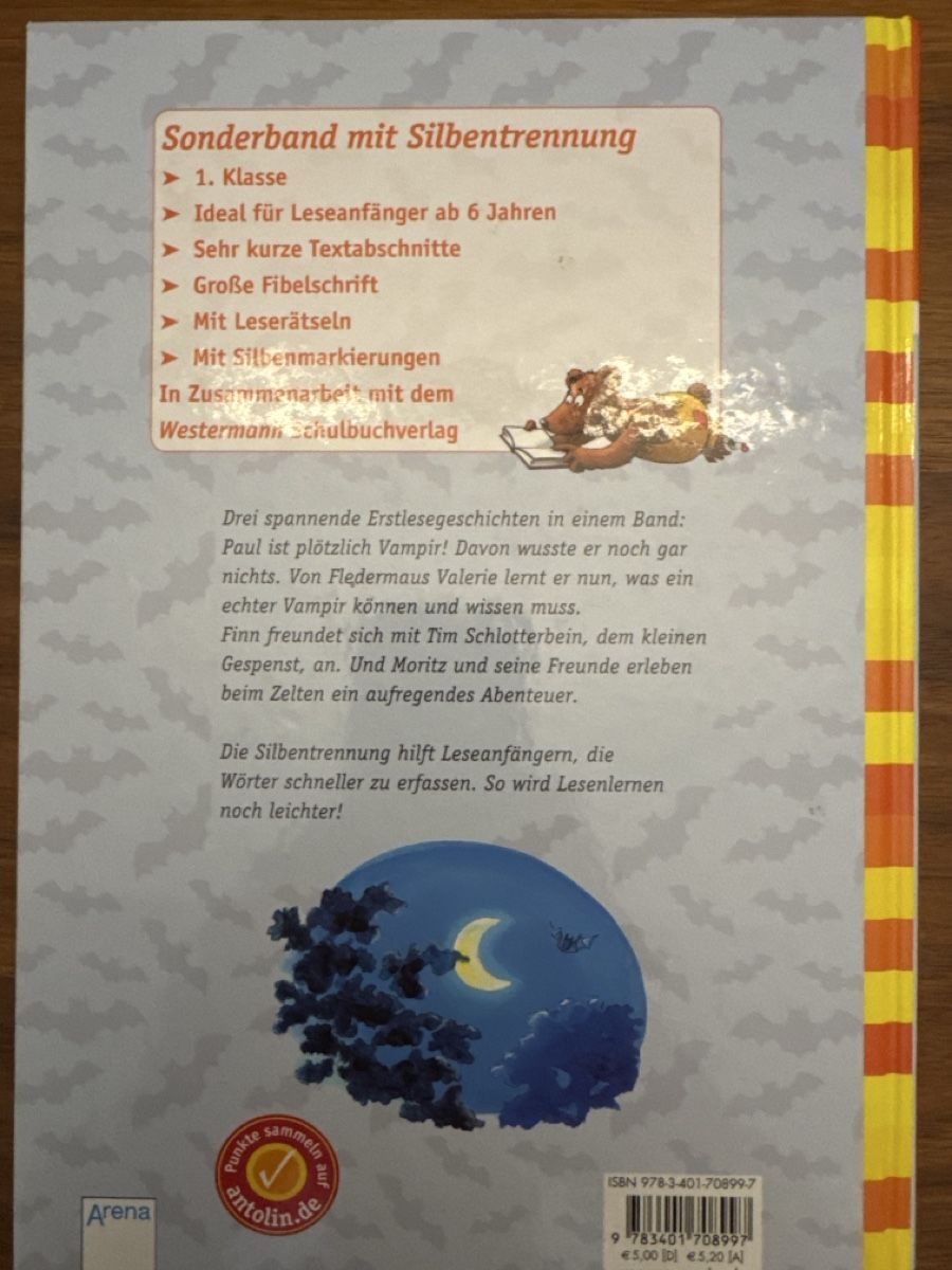 Libri: Von Gespenstern, Vampiren und mutigen Freunden – Usato da Birmenstorf AG venduto da Marandi 1