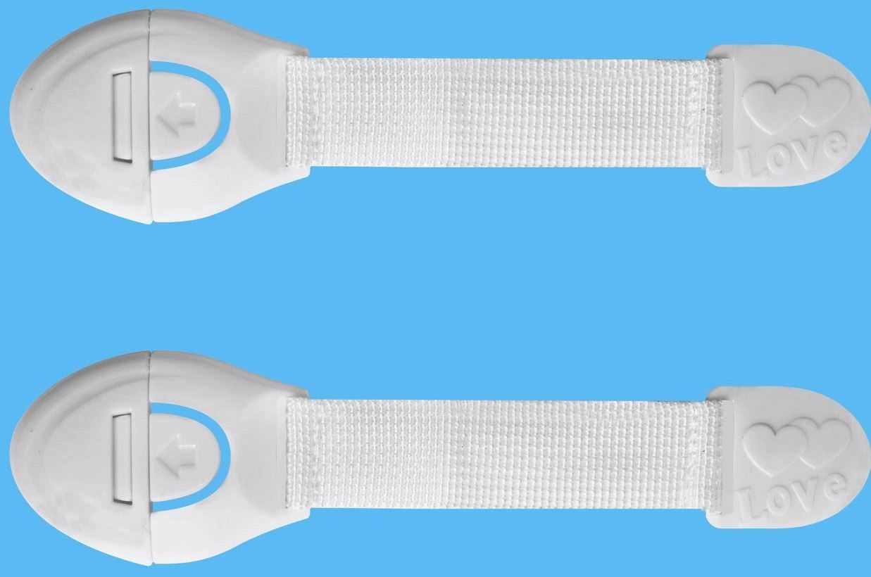 Lucchetti: 2xSchranksicherer vor Kinder 21 cm weiss – Nuovo e nell'imballaggio originale da St. Gallen venduto da schnaeppchen-preise 3
