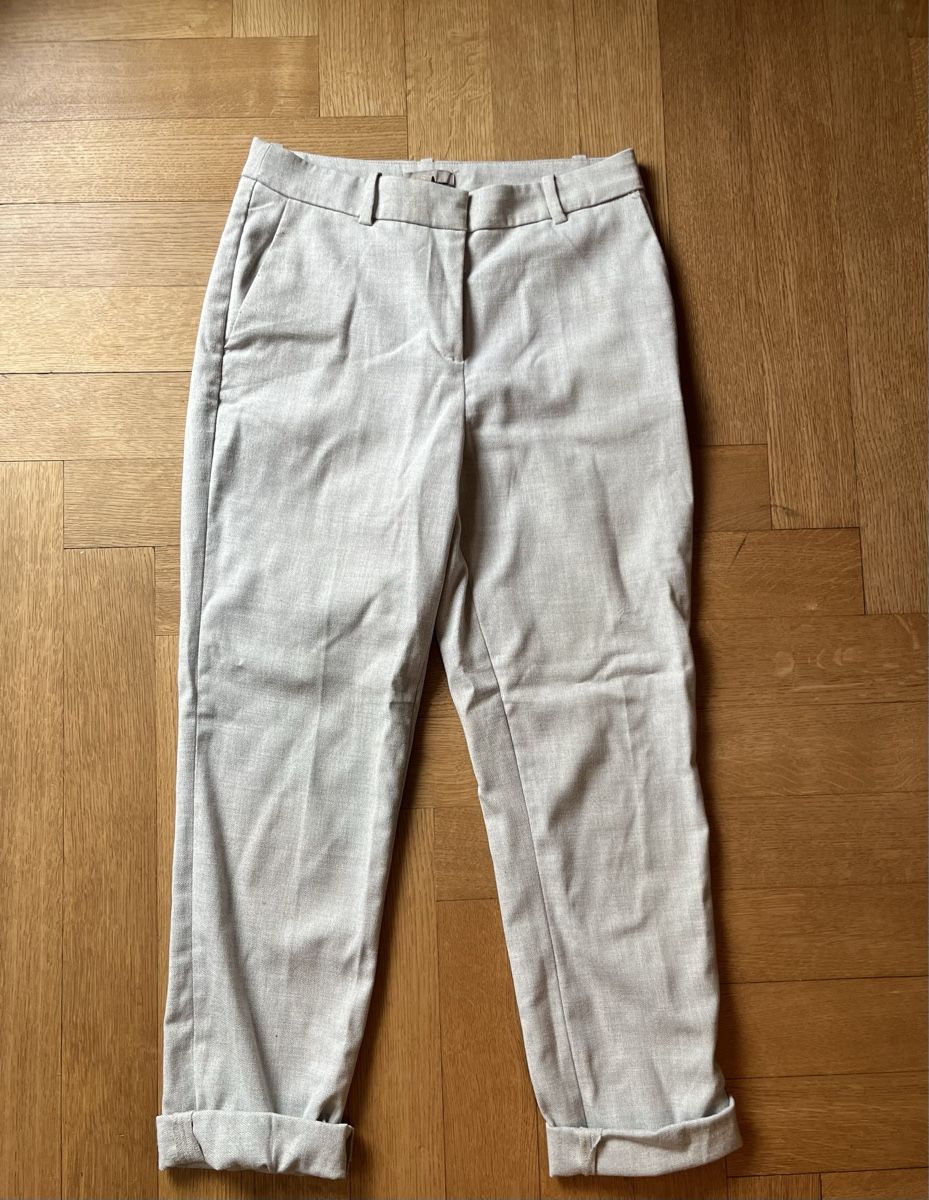 H&M Pantaloni: Anzugshose grau XS Damen – Usato da Basel venduto da blumenkimd