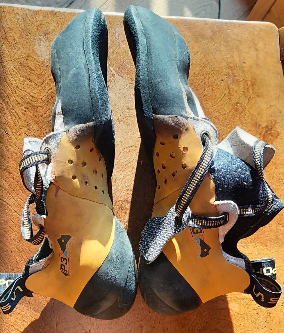 Chaussures hommes: Chaussons Escalade  La Sportiva Solution P3 – D'occasion à Champéry par Gargantua01 1