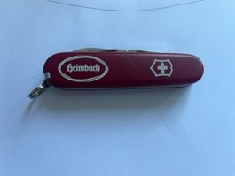 Victorinox -Messer  mit Werbung