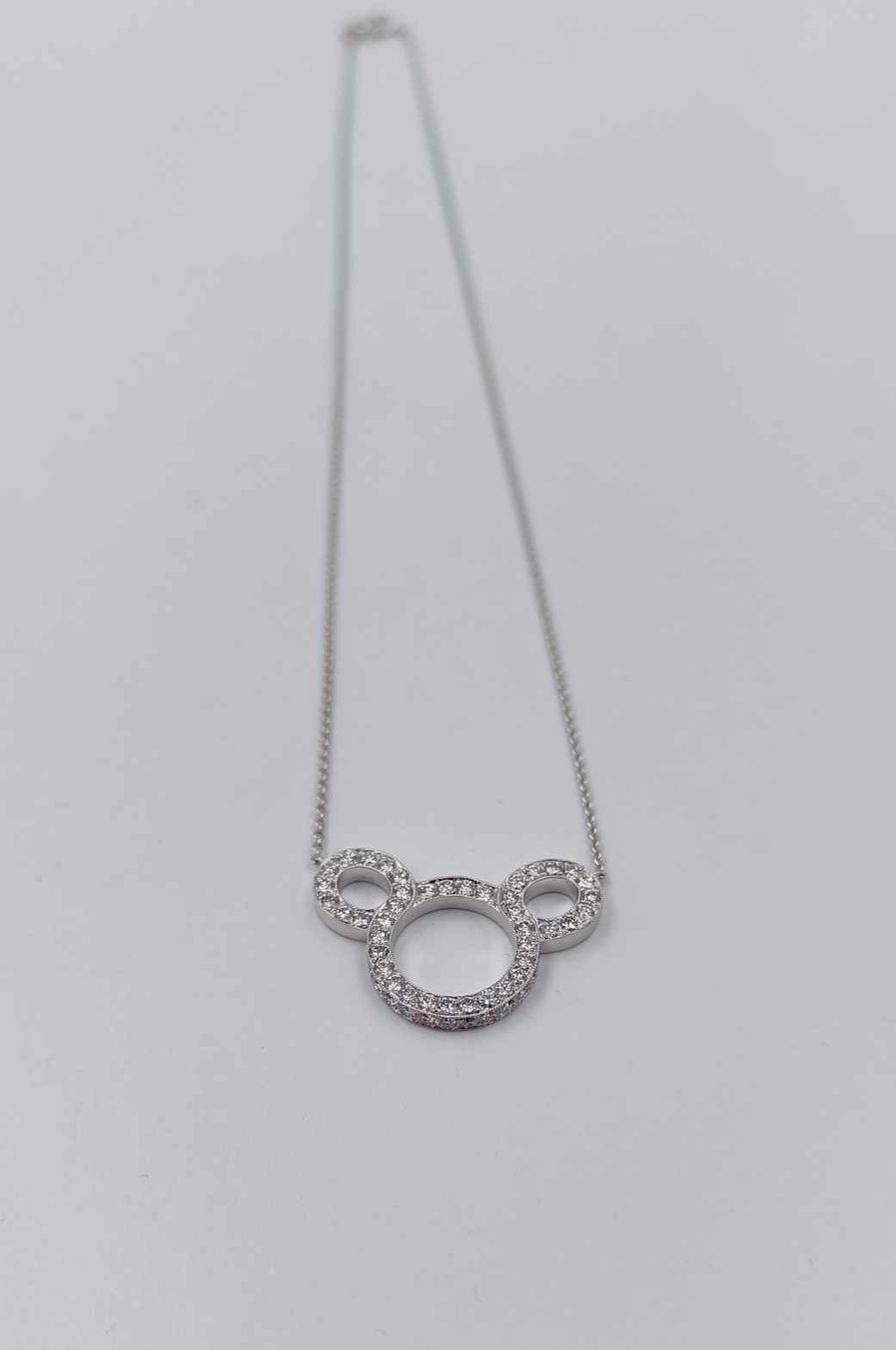 Ketten: WEISSGOLDCOLLIER MIT BÄRIGEM DIAMANTANHÄNGER – Gebraucht aus Luzern von EdiGem 7