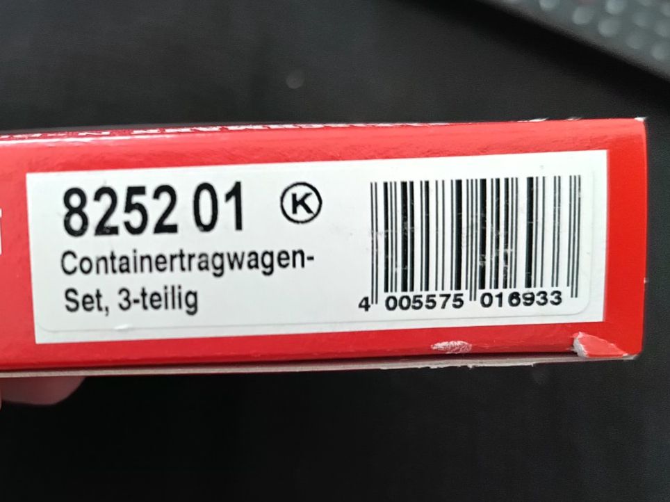 Fleischmann Modelleisenbahnen: Fleischmann Containertragwagen SBB Crossrail Set 3 Teilig – Neu (gemäss Beschreibung) aus Poliez-Pittet von DakotaAntiques 1