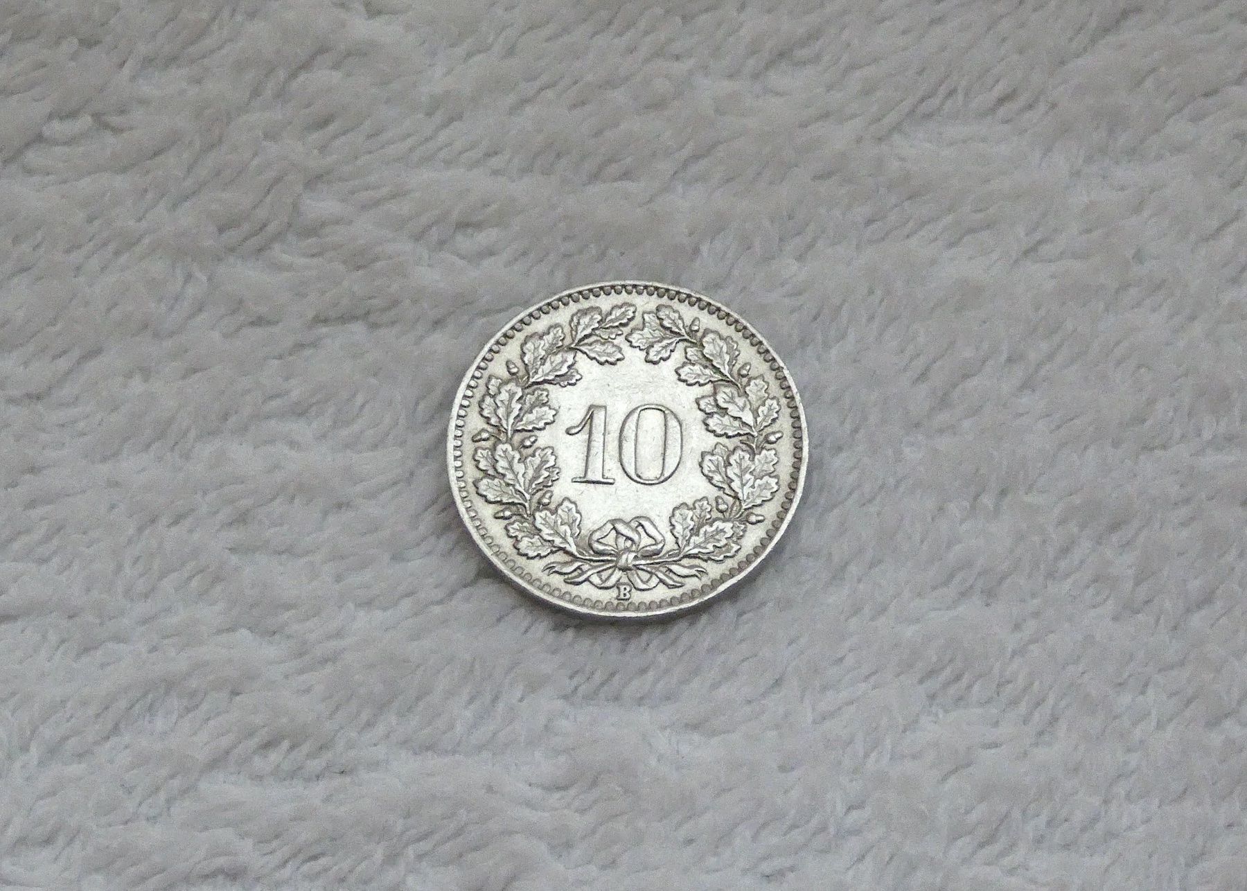 Tutti le monete: 10 centimes/rappen 1939 – Usato da Nyon venduto da Ilmi09 1