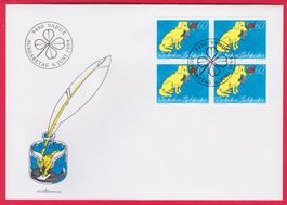 FL, 1994, FDC, SPASS AM BRIEF - DANKE, 6.6.1994