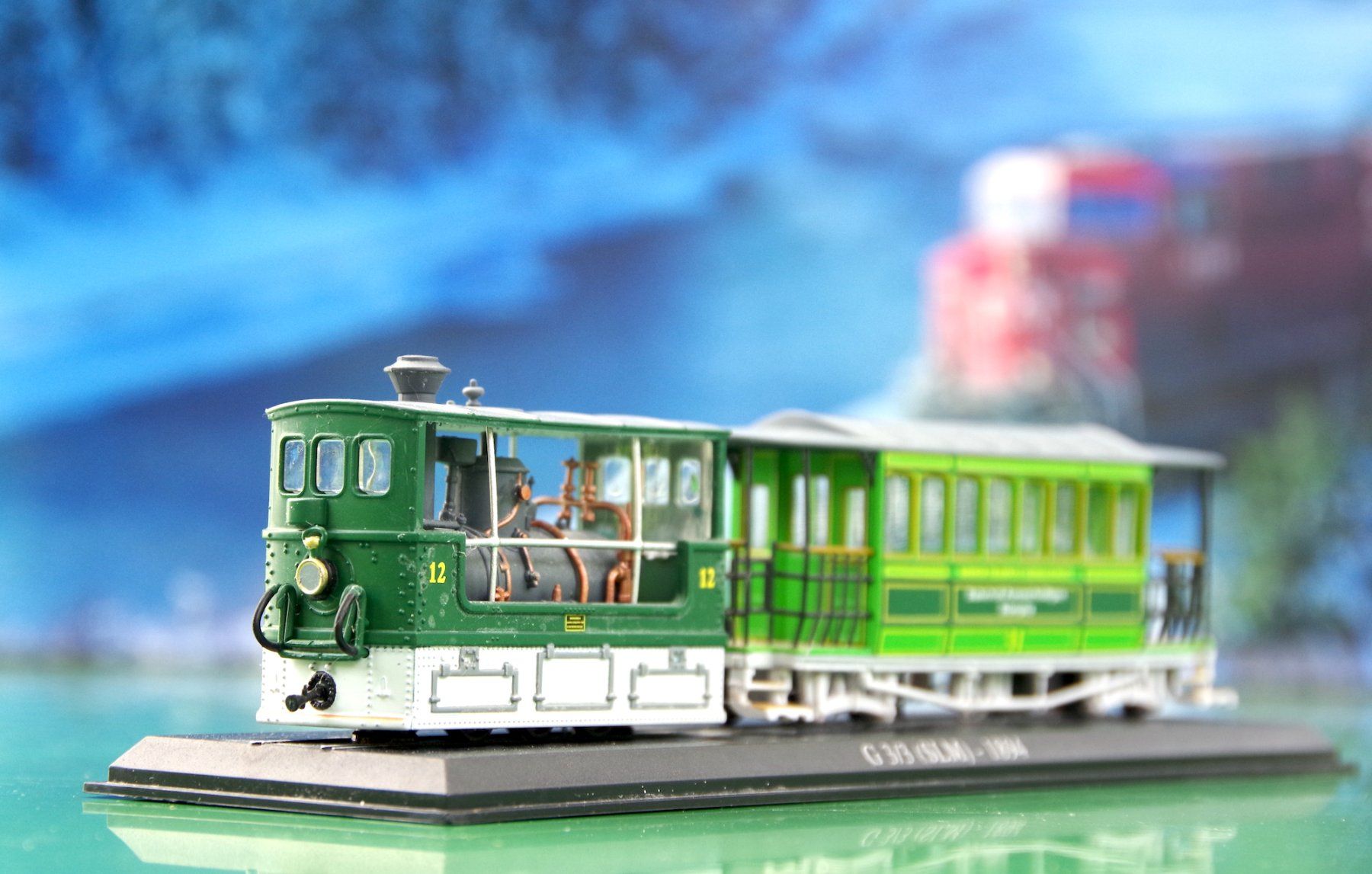 Modelleisenbahnen: Atlas H0 Dampftram Bern mit Anhänger "Stadt Bern" – Defekt aus Frauenfeld von Danielpwiedmer 1