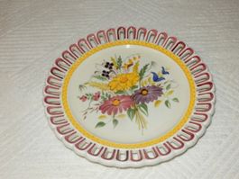 Wandteller, Keramik, Wechsler-Tirolerkeramik, 25cm Durchm.