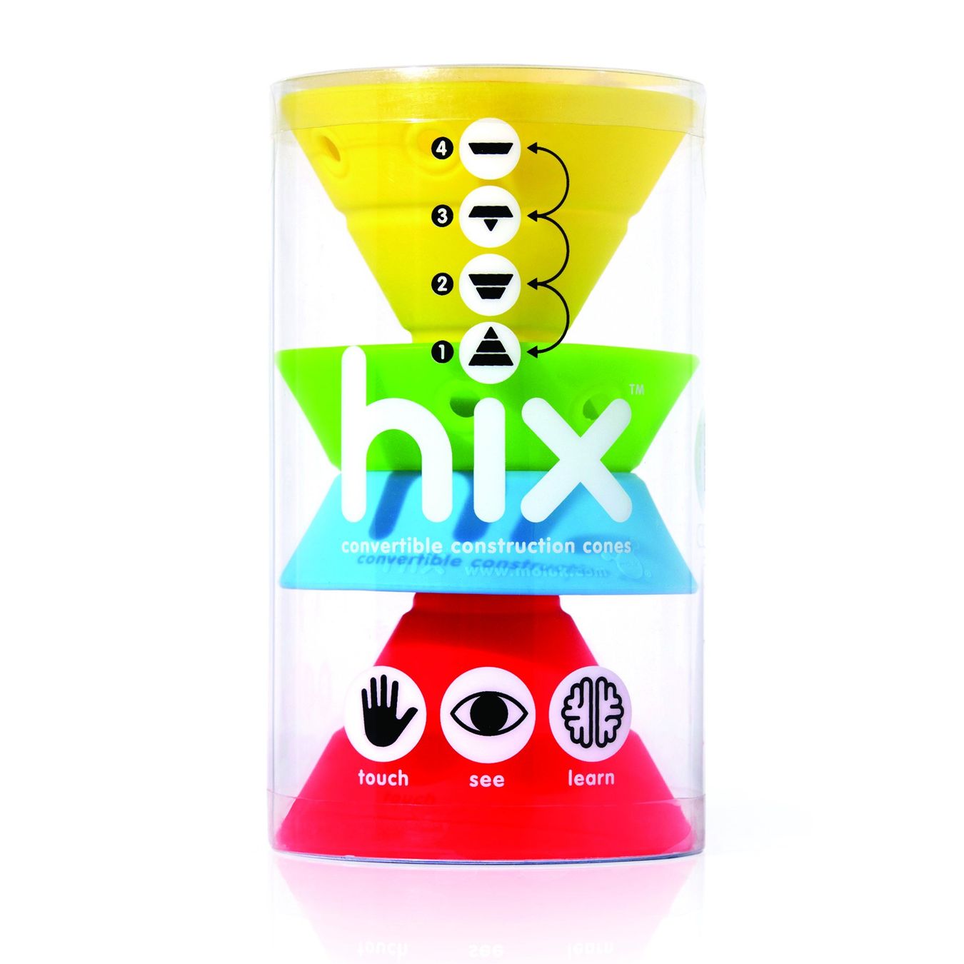 Kit di costruzioni: Hix Jouet sensoriel pour construire et empiler – Nuovo e nell'imballaggio originale da Boudry venduto da step2blind 1
