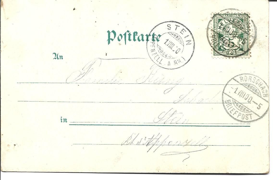 Ansichtskarten: AK Gruss vom Bodensee. – Gebraucht aus Appenzell von mai25 1