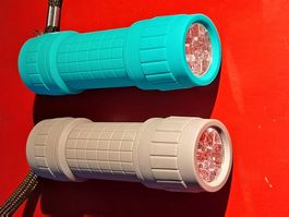 2 LED Taschenlampen, Camping, Notlicht, Neu, ohne Batterie