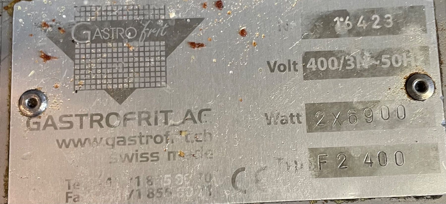 Küchengeräte: Friteuse Doppelt Gastrofrit – Gebraucht aus Kerzers von Donegal-Kerzers 3