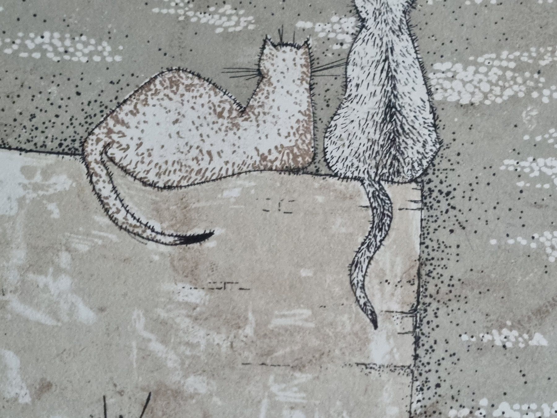 Grafica & Litografie: OSSI CZINNER LITHOGRAPHIE SIGNIERT NUMMERIERT – Usato da Gersau venduto da grafik-kunst 3