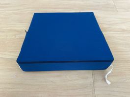 Sitzkissen / Keilkissen blau 38 x 38 cm gebraucht