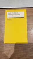 Frühlings Erwachen Reclam Buch gebraucht