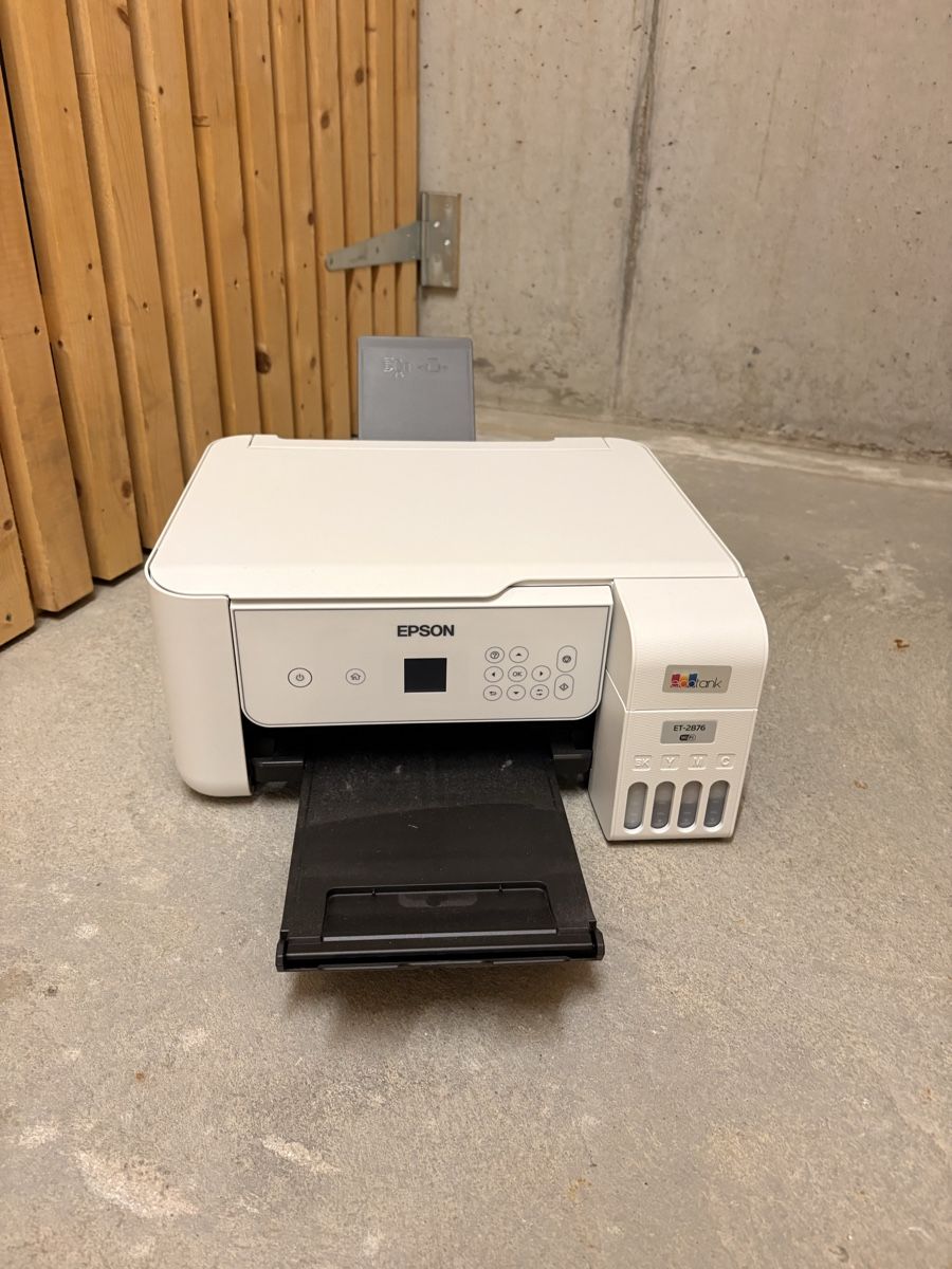Epson Imprimantes: Epson EcoTank ET-2876 Multifunction Printer White – D'occasion à Fribourg par mat_1995 1