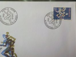 1986, FDC, Pro Sport, Serie