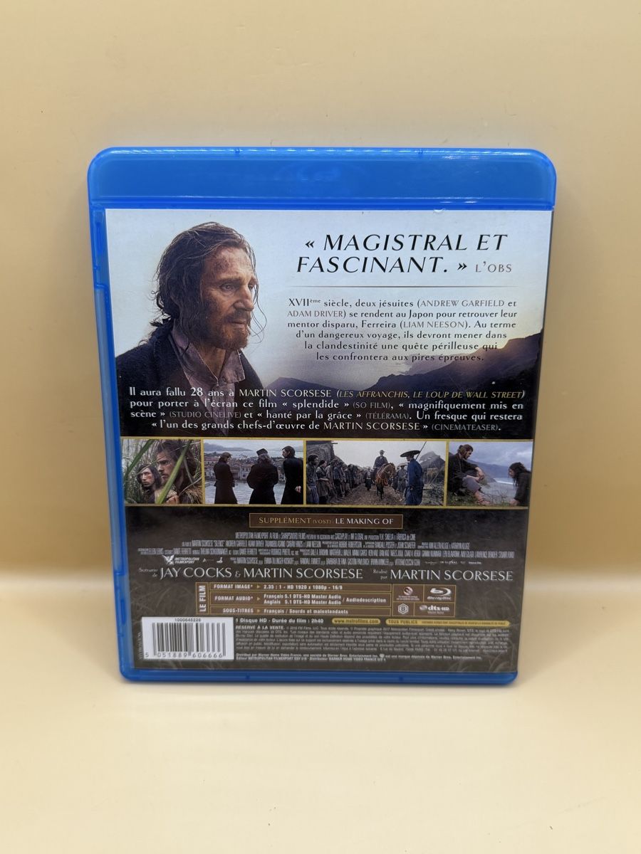 Tutti i DVDs: Blu-ray Silence de Martin Scorsese – Usato da Genève venduto da sho_67qj 1