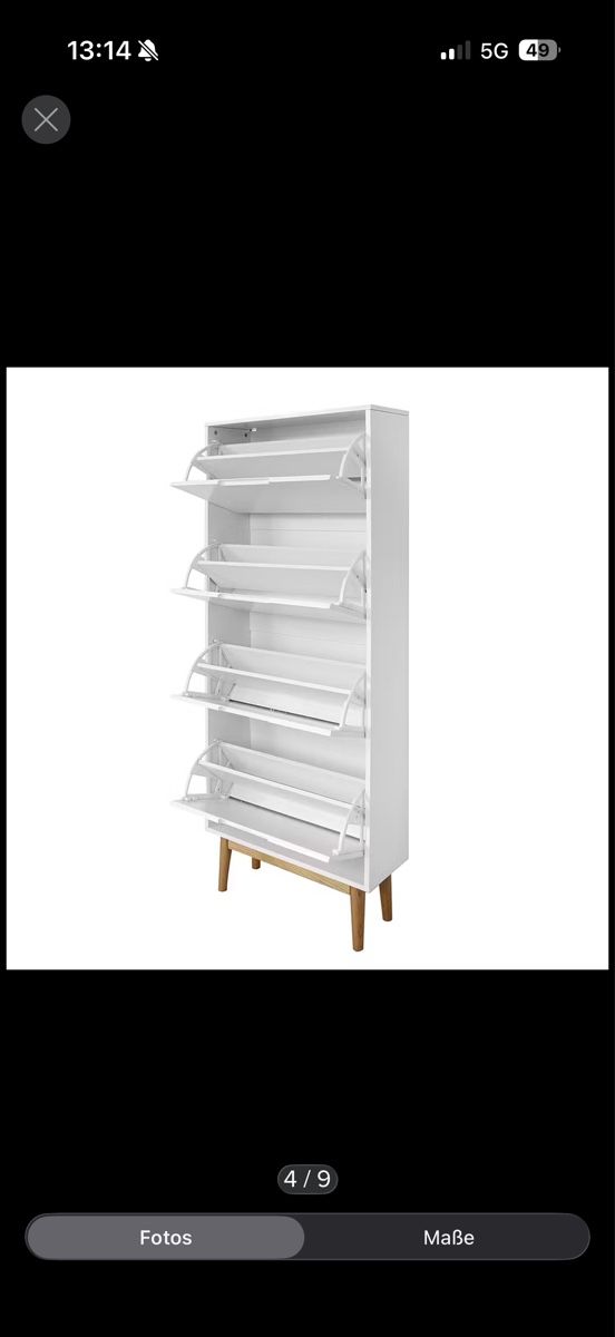 Autoribaltabili: Schuhkipper LINDHOLM Weiss-Eiche massiv H:162cm – Usato da Brüttisellen venduto da nat_5622 2