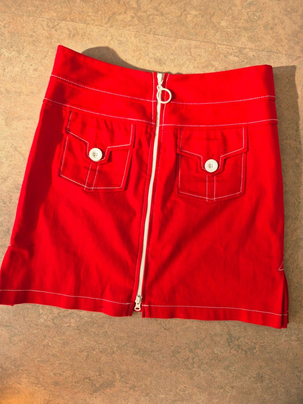 Röcke: ROCK JUPE ROT VINTAGE 6 36 S , TOP ZU WESTE ODER MARC AUREL – Neu (gemäss Beschreibung) aus Elsau von the-colorful-side 2