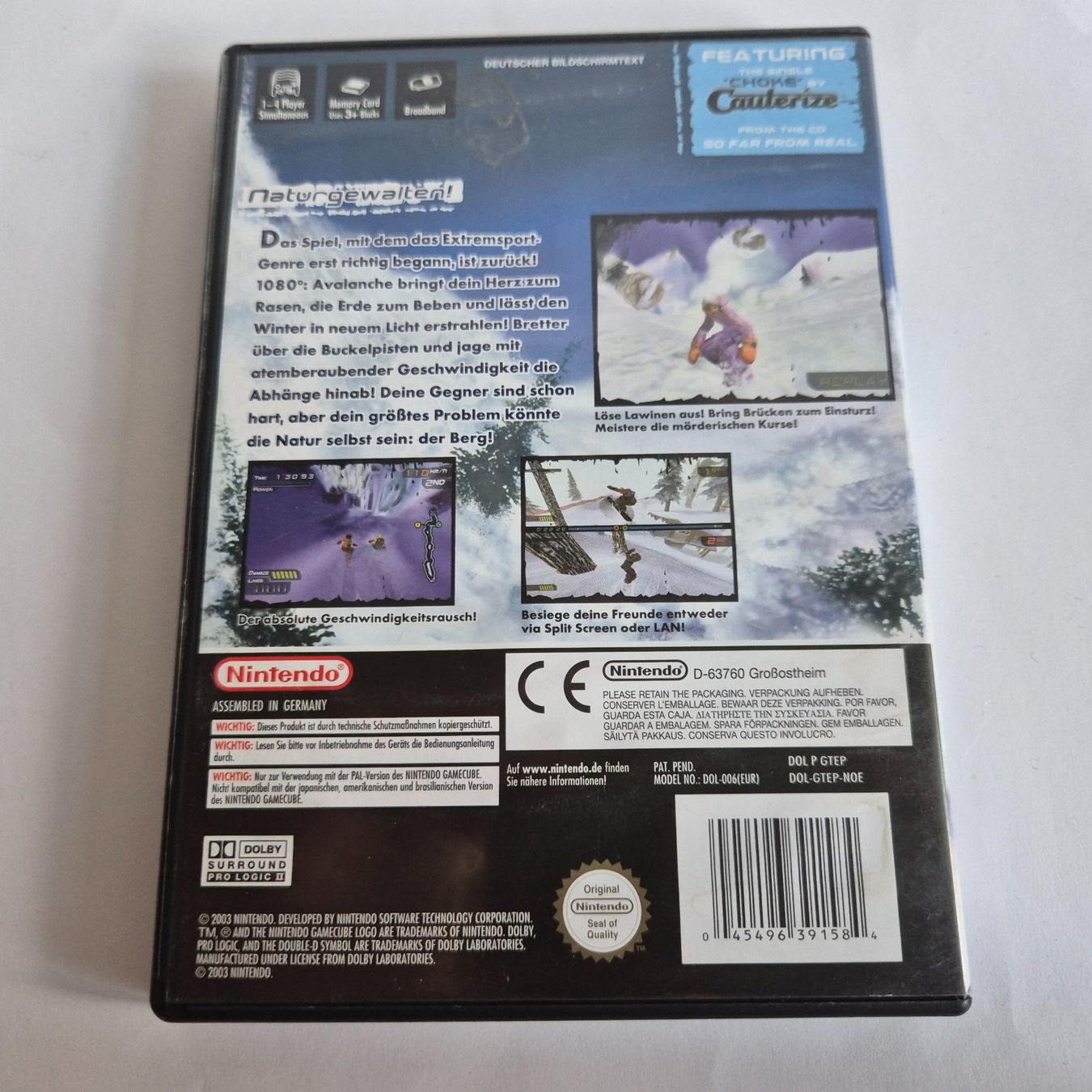 Nintendo Giochi: 1080 Avalanche - GC – Usato da Zürich venduto da Mephisto87 1