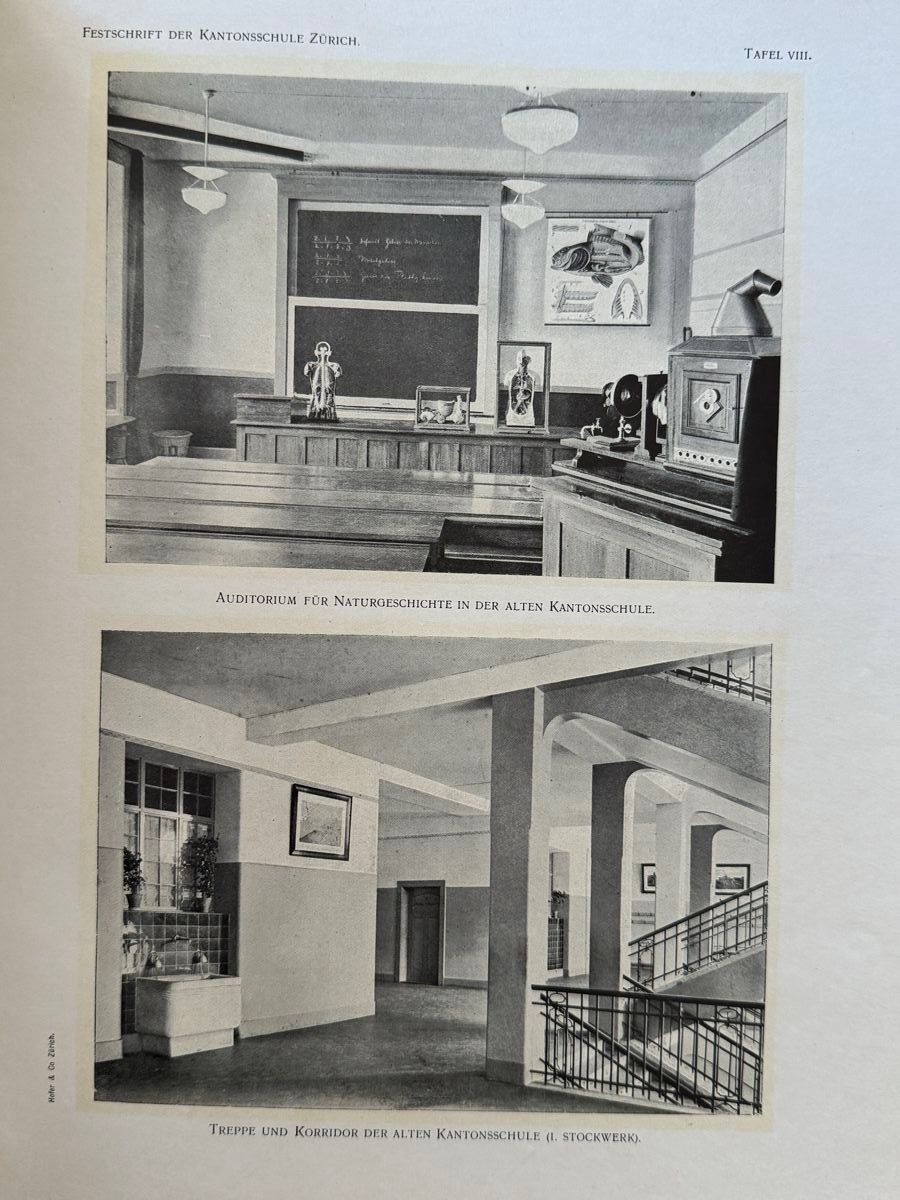 Libri: Geschichte der Kantonsschule Zürich 1883 - 1908 – Usato da Adliswil venduto da buch_und_kunst 5