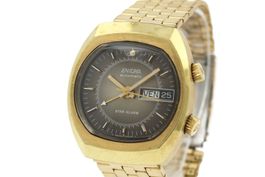 ENICAR Star Alarm Automatic Uhr Armbandwecker *4918