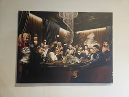 Leinwand 80x60 "Promi Party" von Dotcom Canvas
