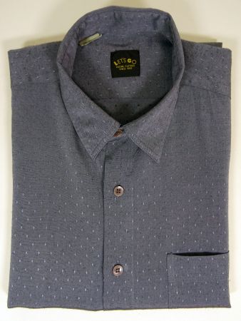 Freizeit Hemd unisex grau, Langarm, Large, Top Zustand!