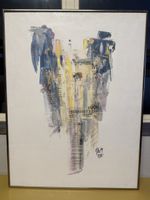Original gemalte signiert Bild 