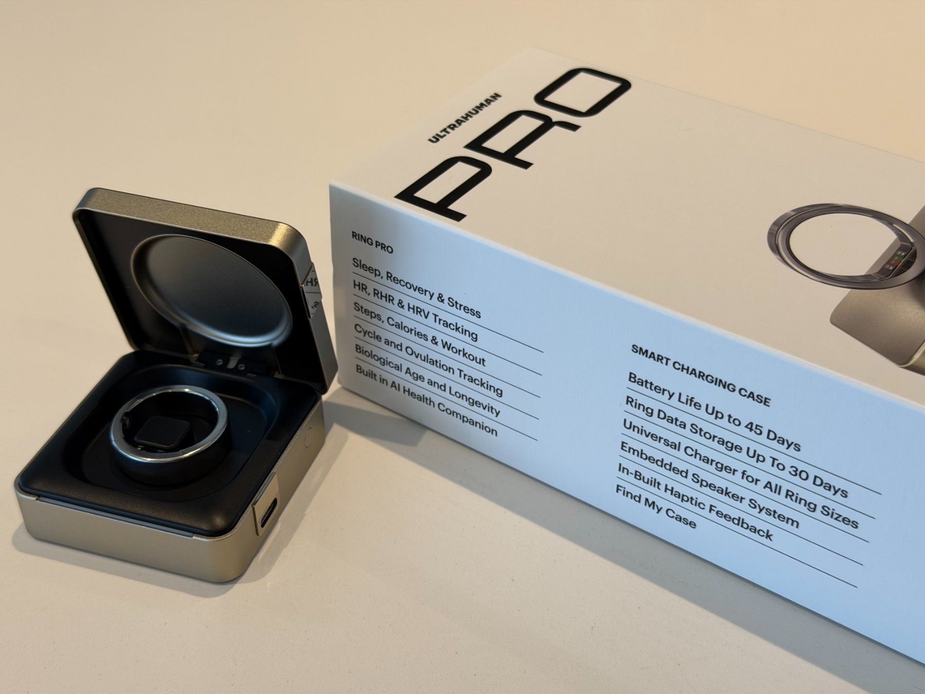 Anelli: Ultrahuman Ring PRO Titan Smartring – Nuovo (secondo la descrizione) da Schmerikon venduto da Fabiand 1