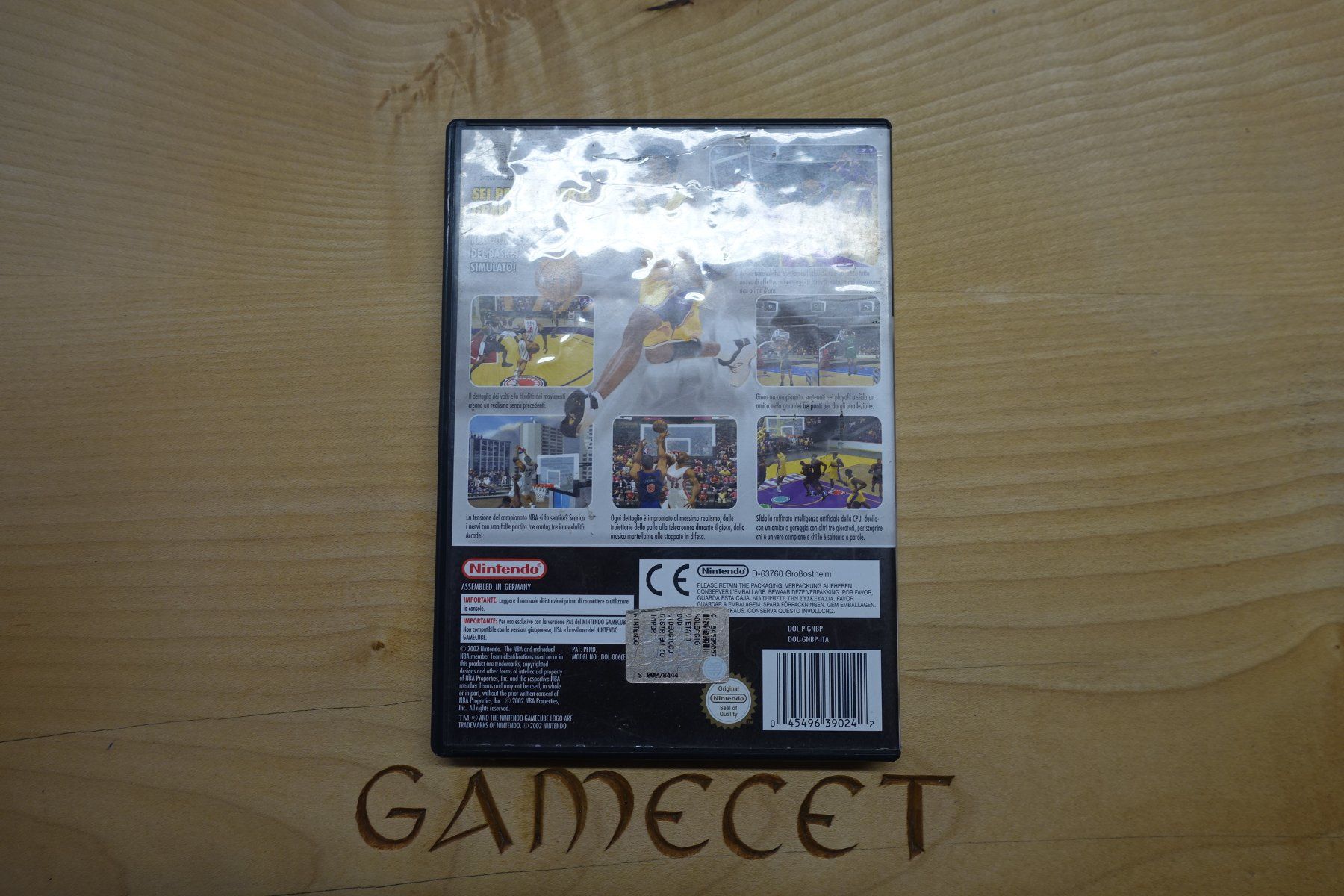 Nintendo Giochi: NBA Courtside 2002 - italienisch – Usato da Steinach venduto da Gamecet 2