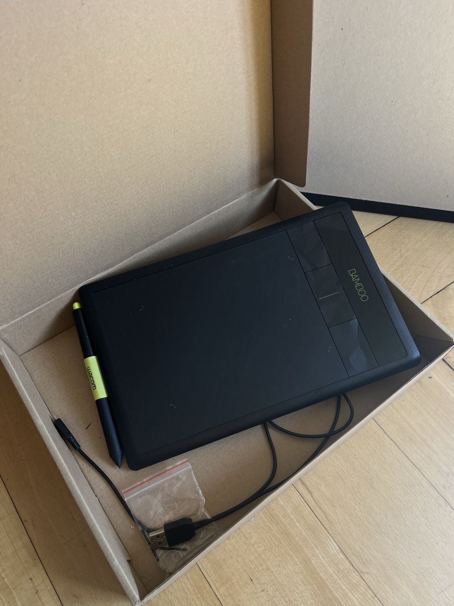 Wacom Tablet PC: Tablette graphique Wacom Bamboo – Usato da La Chaux-de-Fonds venduto da vert_j