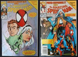 AMAZING SPIDER-MAN #394 FLIP BOOK DOUBLE COVER MARVEL 1994
