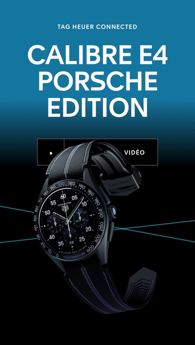 Tag Heuer Smartwatch: Connected TAG Heuer Connectée Porsche Edition – Usato da Morges venduto da Alexys23 2