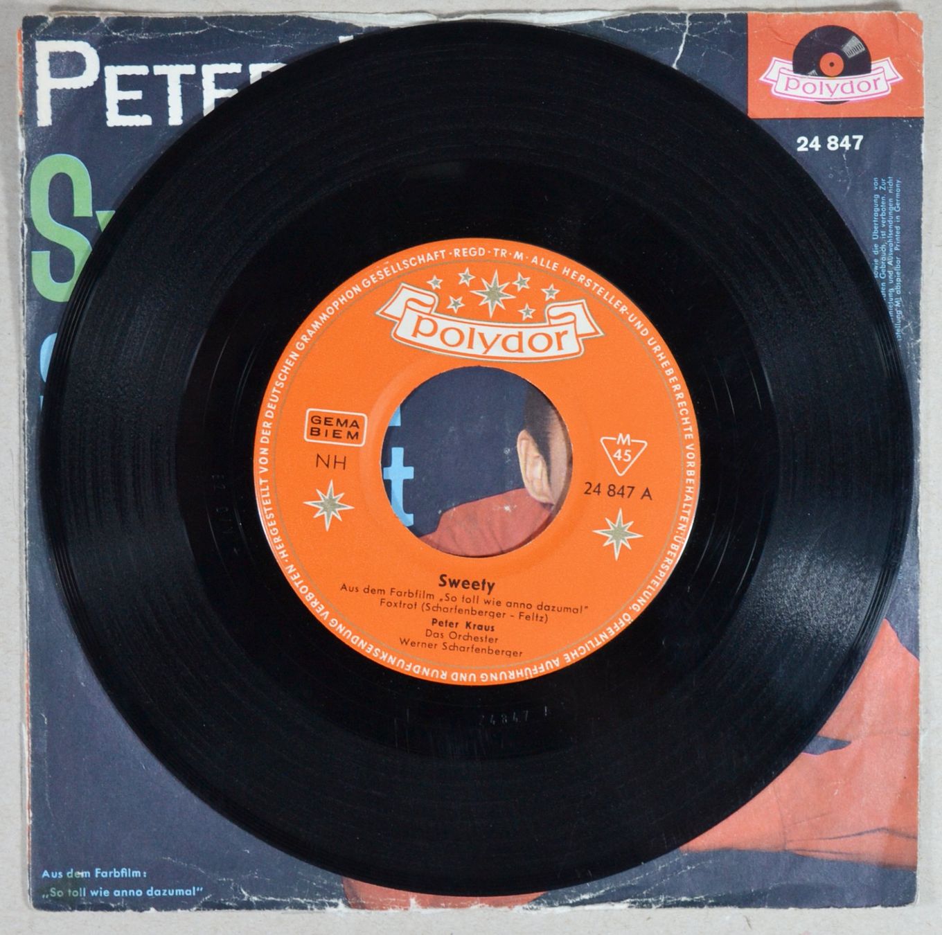 Schallplatten: Single: PETER KRAUS - Sweety – Gebraucht aus Frenkendorf von Yard-Sale-2000 1