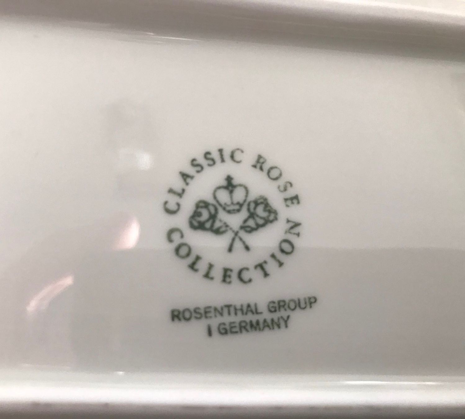 Rosenthal Set di piatti: Rosenthal Moosrose Cremefarbig – Usato da Basel venduto da Simone817 1