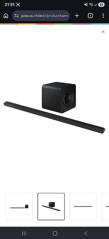 Casse acustiche: Samsung Soundbar HW-S800D mit Subwoofer – Usato da Bülach venduto da BettinaBalog