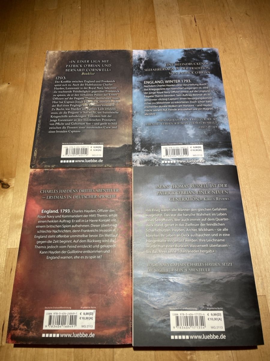 Bücher: Seefahrer Buchserie von Sean Thomas Russel – Gebraucht aus Dörflingen von Pazifiktaucher 1