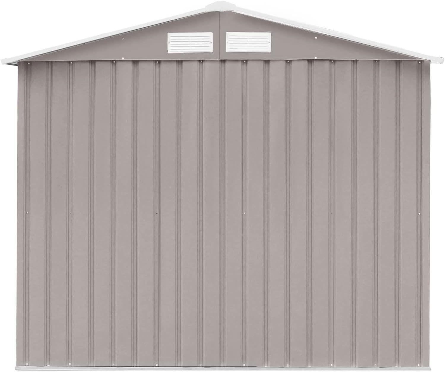 Casette da giardino & serre: HATTORO S100 Metall Gerätehaus Hellgrau – Nuovo e nell'imballaggio originale da Bottighofen venduto da zaap 6