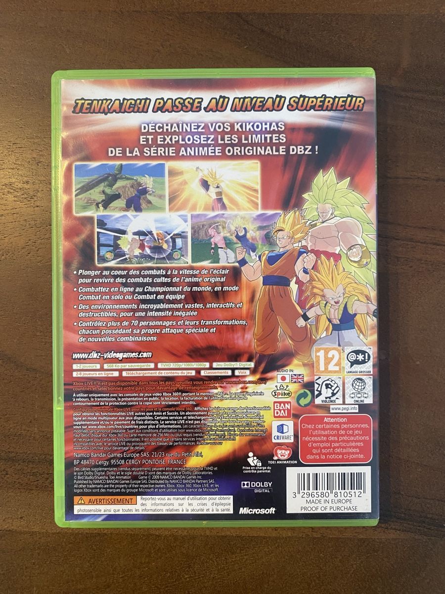 Microsoft Giochi: Dragon Ball Raging Blast für Xbox 360 – Usato da Thunstetten venduto da Virus_33 2